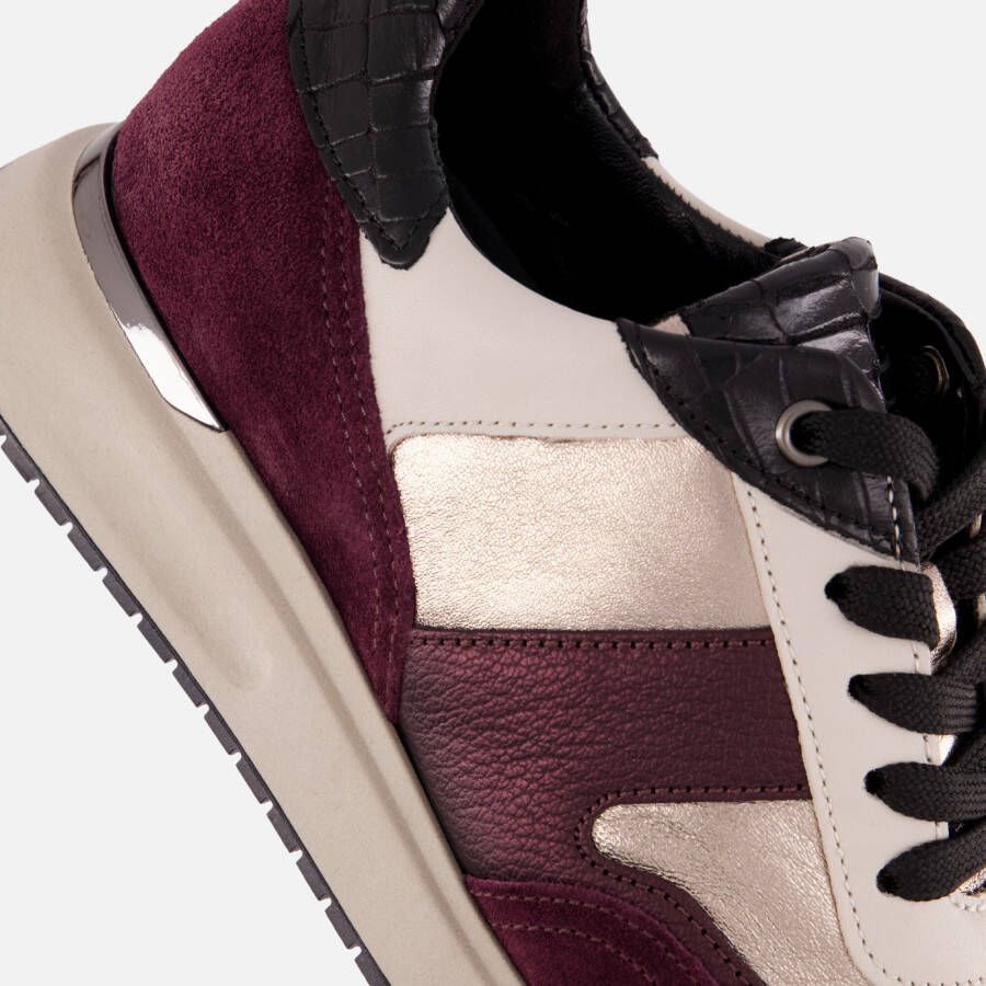 Gabor Sneakers rood Suede