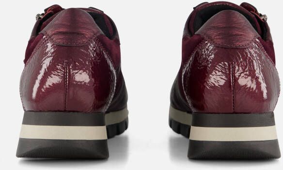 Gabor Sneakers rood Suede