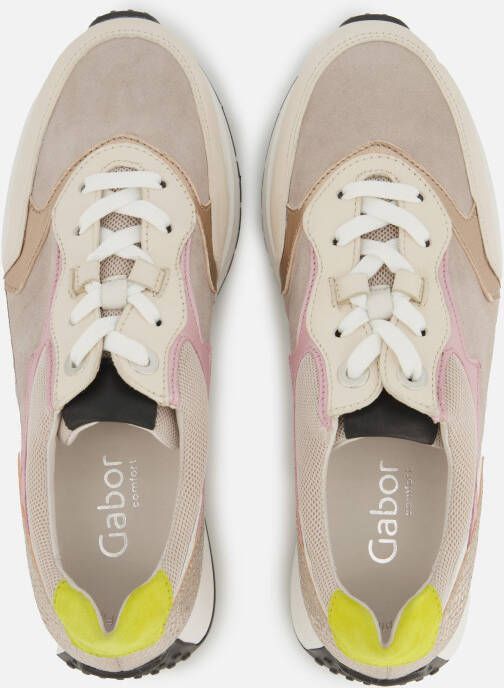 Gabor Sneakers roze Leer