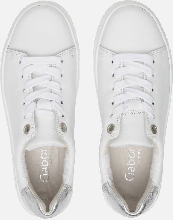 Gabor Sneakers wit Leer