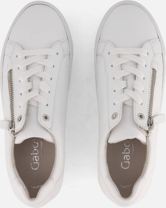Gabor Sneakers wit Leer