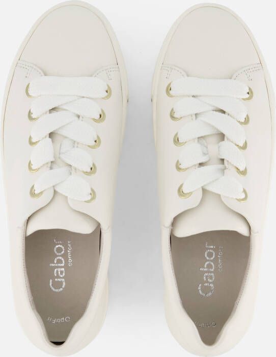Gabor Sneakers wit Leer