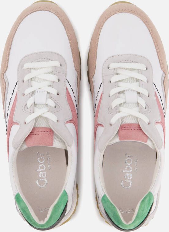 Gabor Sneakers wit Suede
