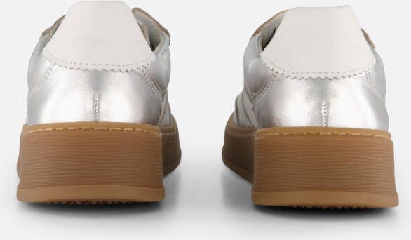 Gabor Sneakers zilver Leer