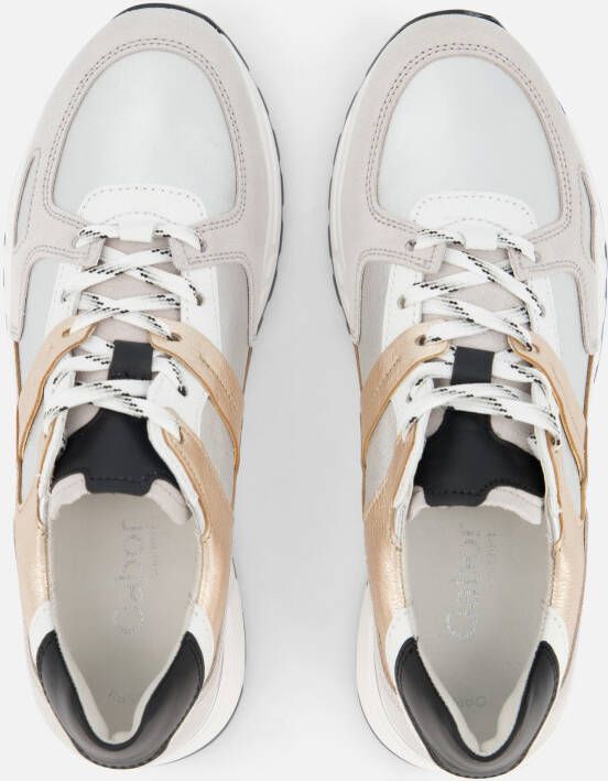 Gabor Sneakers zilver Leer