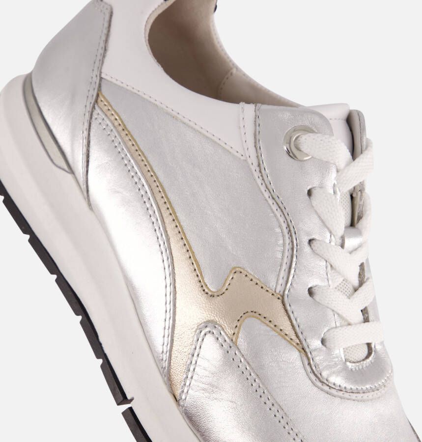 Gabor Sneakers zilver Synthetisch