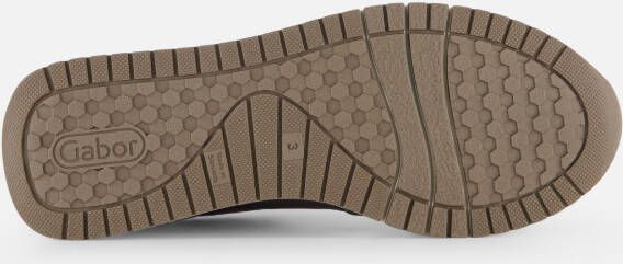 Gabor Sneakers zilver Synthetisch