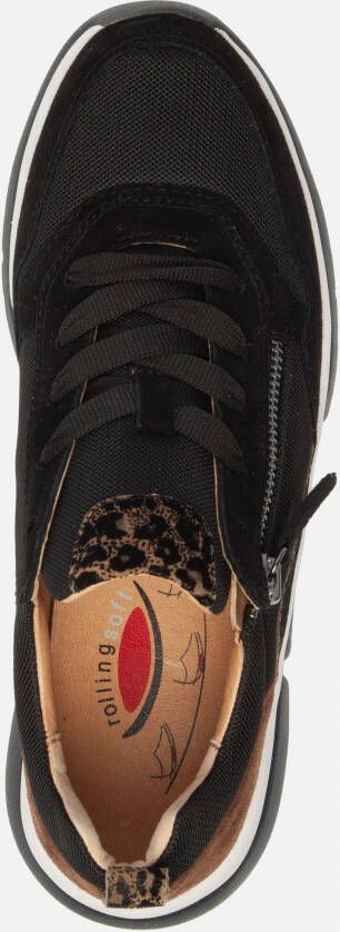 Gabor Sneakers Zwart Synthetisch 102361