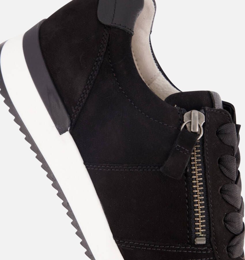 Gabor Sneakers zwart Suede