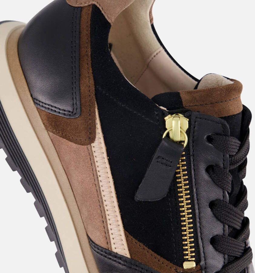 Gabor Sneakers zwart Suede