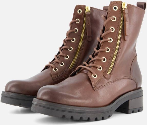 Gabor Veterboots cognac Leer