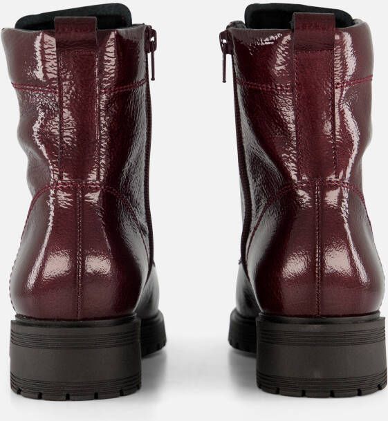 Gabor Veterboots rood Lak Synthetisch