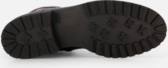 Gabor Veterboots rood Lak Synthetisch