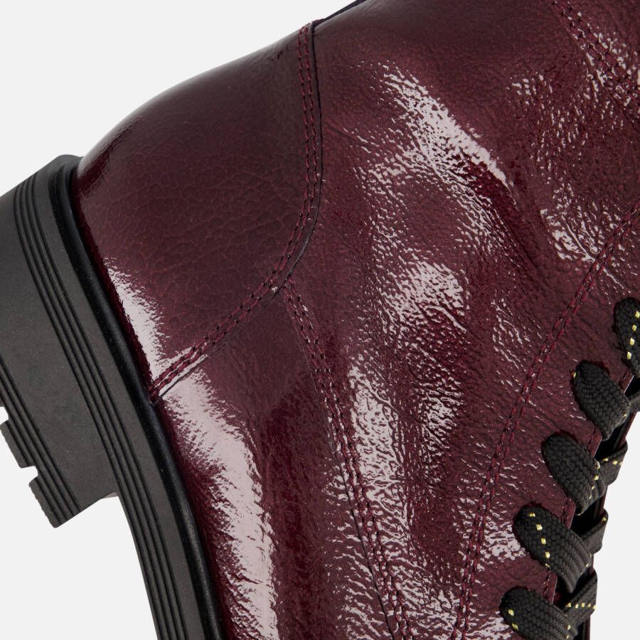 Gabor Veterboots rood Lak Synthetisch