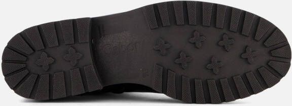 Gabor Veterboots zwart Leer