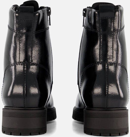 Gabor Veterboots zwart Lak