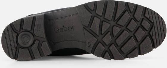 Gabor Veterboots zwart Leer