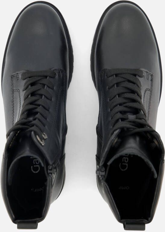 Gabor Veterboots zwart Synthetisch