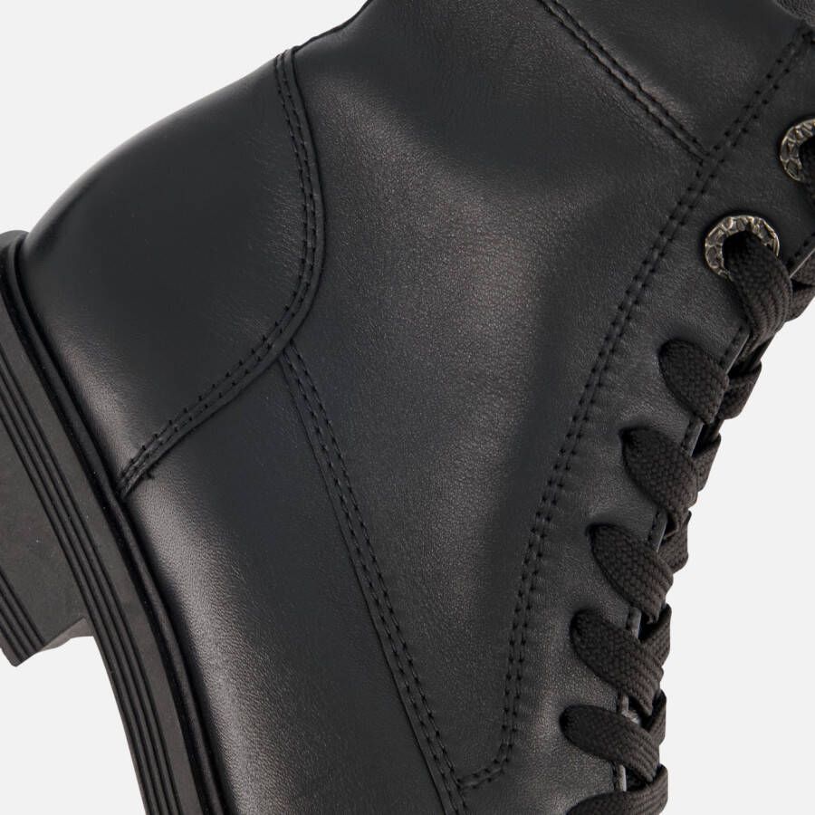 Gabor Veterboots zwart Synthetisch