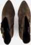 Gabor Western-stijl Suède Enkellaars Beige Dames - Thumbnail 7