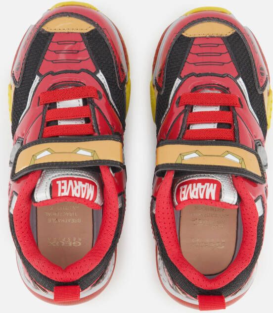 Geox Sneakers rood Synthetisch