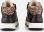 Giga Leopard Sneakers zwart Leer Dames - Thumbnail 2