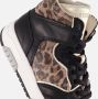 Giga Leopard Sneakers zwart Leer Dames - Thumbnail 5