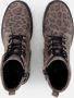 Giga Leopard Veterboots bruin Leer Kinderschoenen - Thumbnail 4