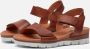 Giga Shoes G4150 Kinderen MeisjesSandalenKindersandalen Cognac - Thumbnail 13