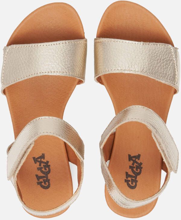 Giga Sandalen goud Leer