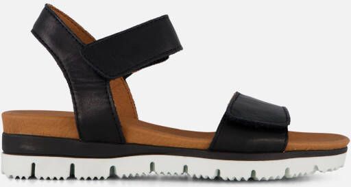 Giga Sandalen zwart Leer