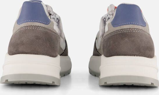 Giga Sneakers grijs Leer