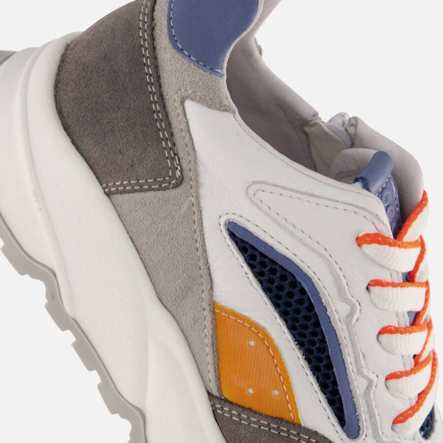 Giga Sneakers grijs Leer