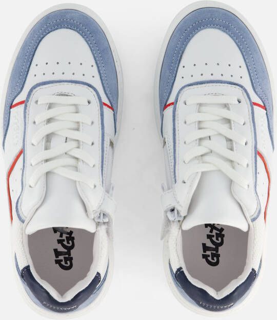 Giga Sneakers wit Leer