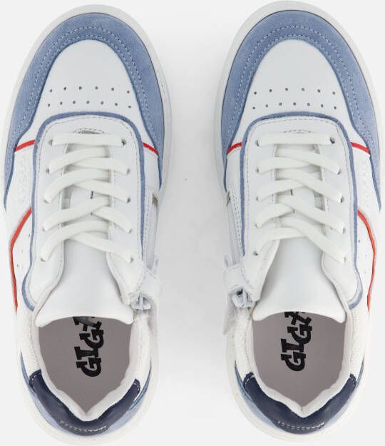 Giga Sneakers wit Leer