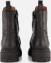 Giga Shoes Giga Veterboots zwart Leer Kinderschoenen - Thumbnail 2