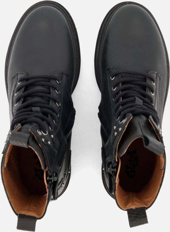 Giga Veterboots zwart Leer