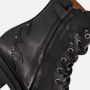 Giga Shoes Giga Veterboots zwart Leer Kinderschoenen - Thumbnail 5