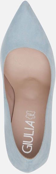 Giulia Pumps blauw Imitatiesuede 140378 - Schoenen.nl