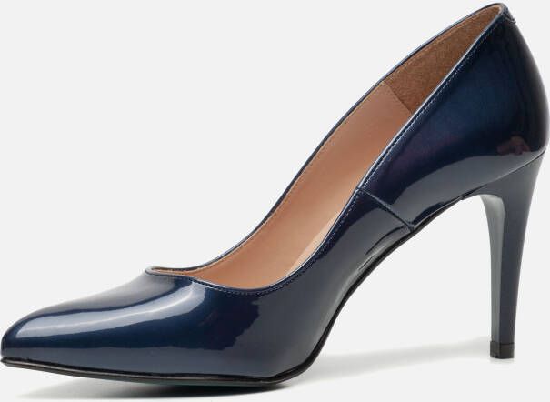 Giulia Pumps blauw Lak