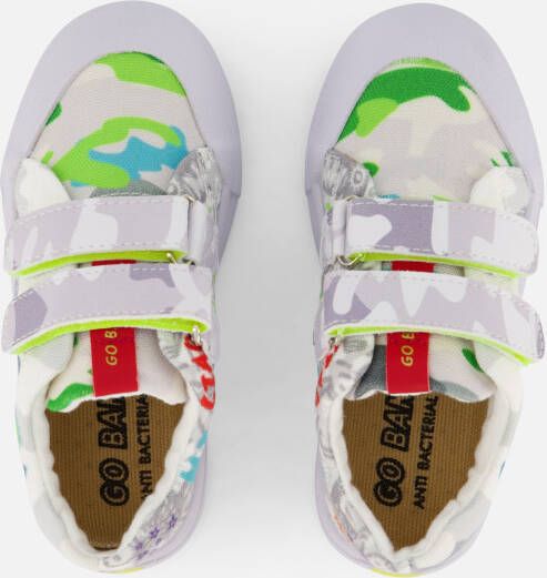 Go Bananas Chameleon Sneakers grijs Canvas