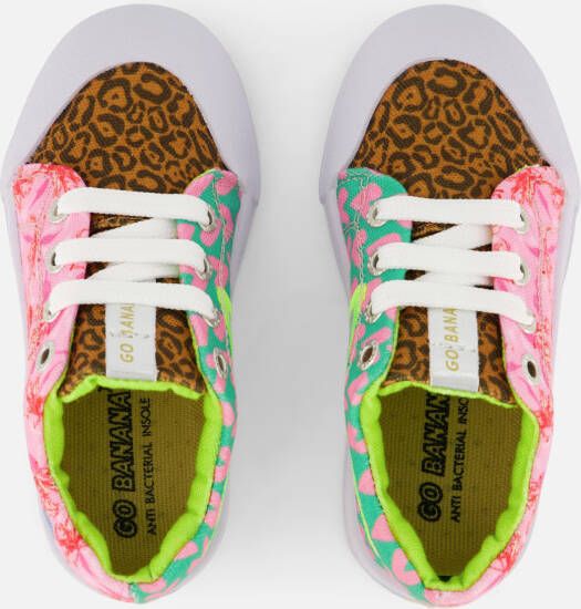 Go Bananas Koala Sneakers roze Canvas