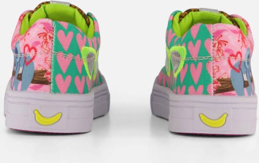 Go Bananas Koala Sneakers roze Canvas