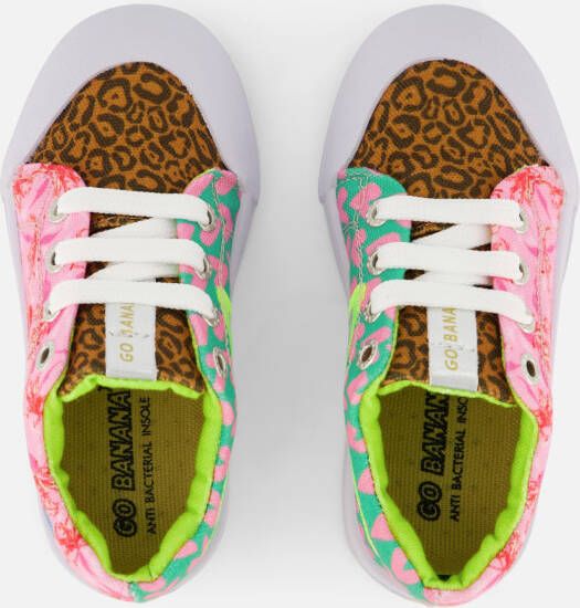 Go Bananas Koala Sneakers roze Canvas