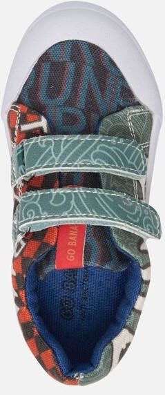Go Bananas Sneakers groen Canvas 81224