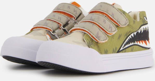 Go Bananas Sneakers groen Textie