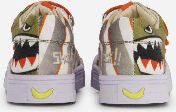 Go Bananas Sneakers groen Textie