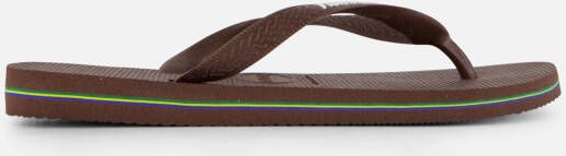 Havaianas Brasil Slippers bruin Rubber