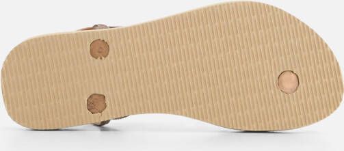 Havaianas Luna Slippers goud Rubber
