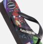 Havaianas Marvel II Slippers zwart Rubber - Thumbnail 4